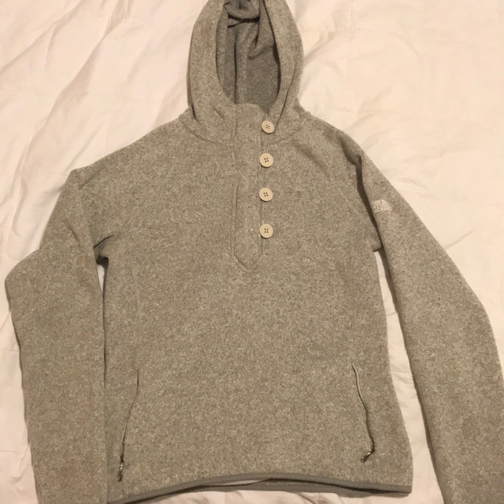 ‼️SALE- the North Face half zip hoodie -